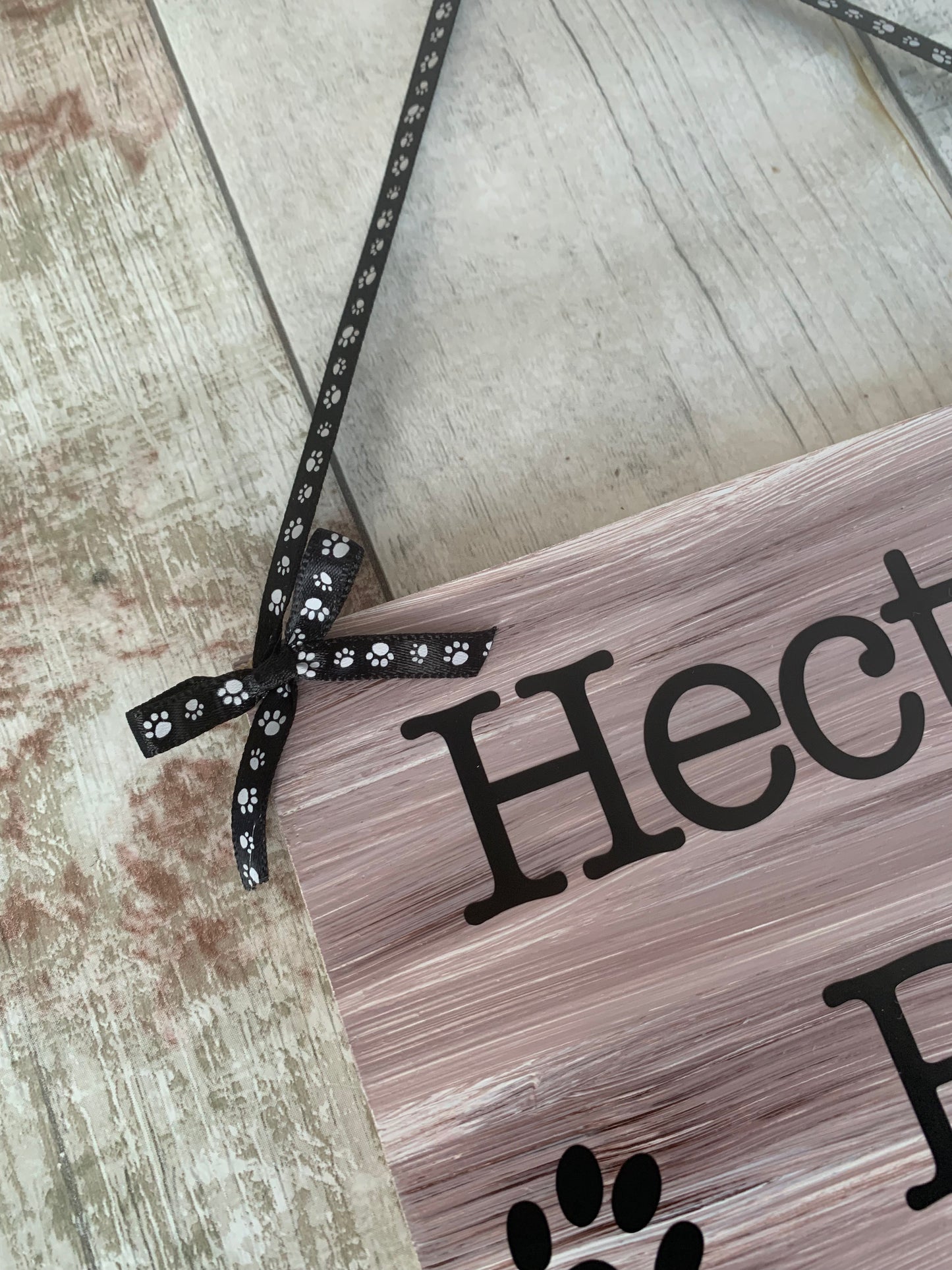 Personalised Pet Plaque Hand Painted