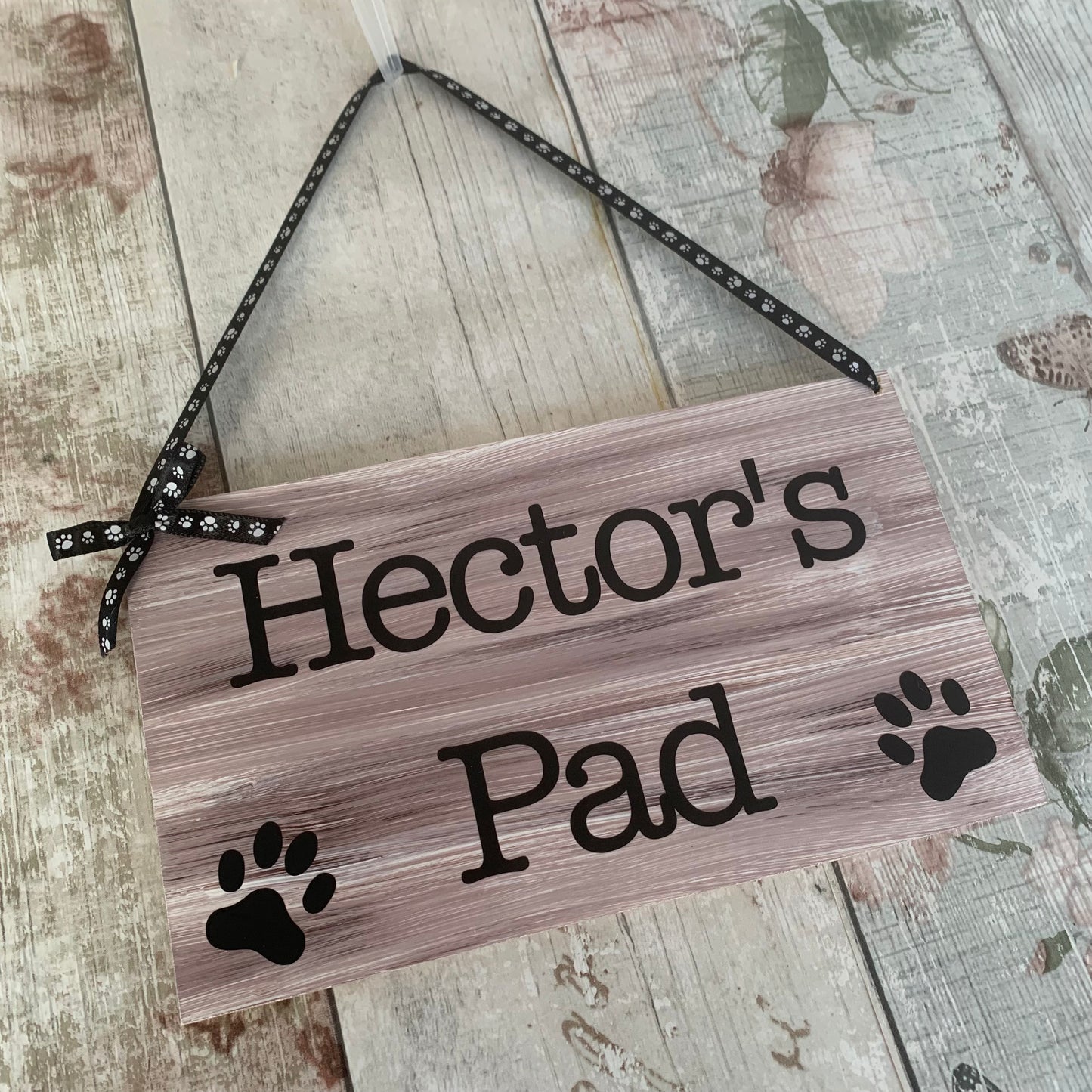 Personalised Pet Plaque Hand Painted